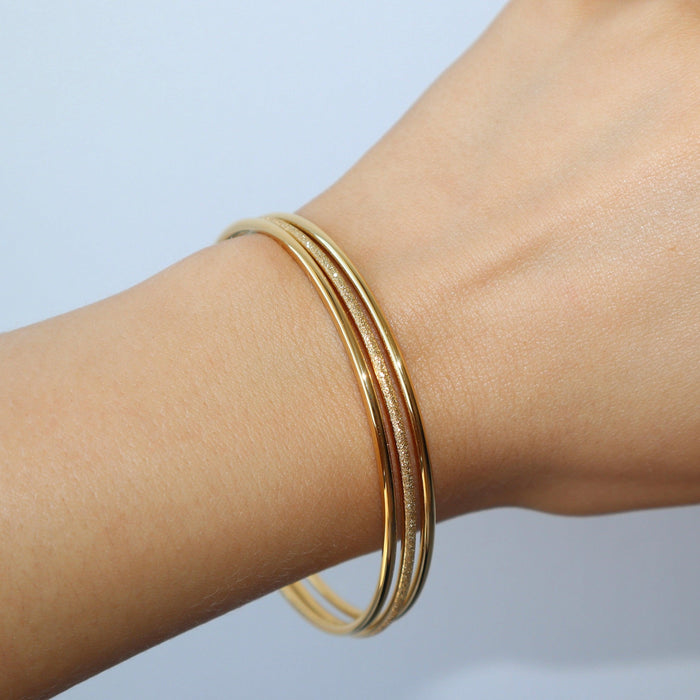 Baddie 3-Piece Bangle Set