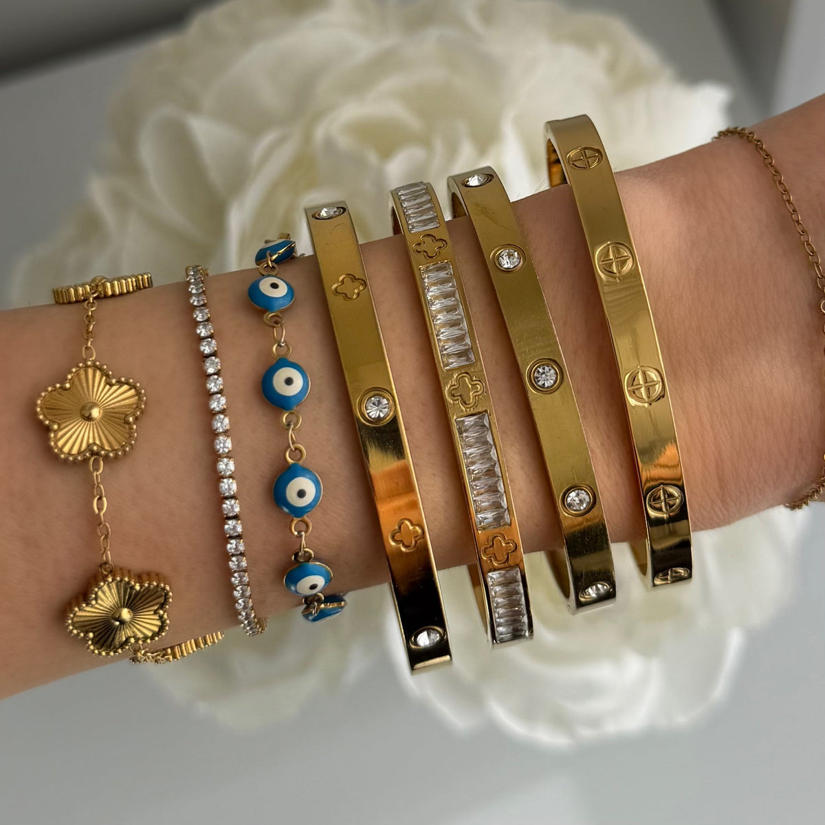 Linked Babe Bangle