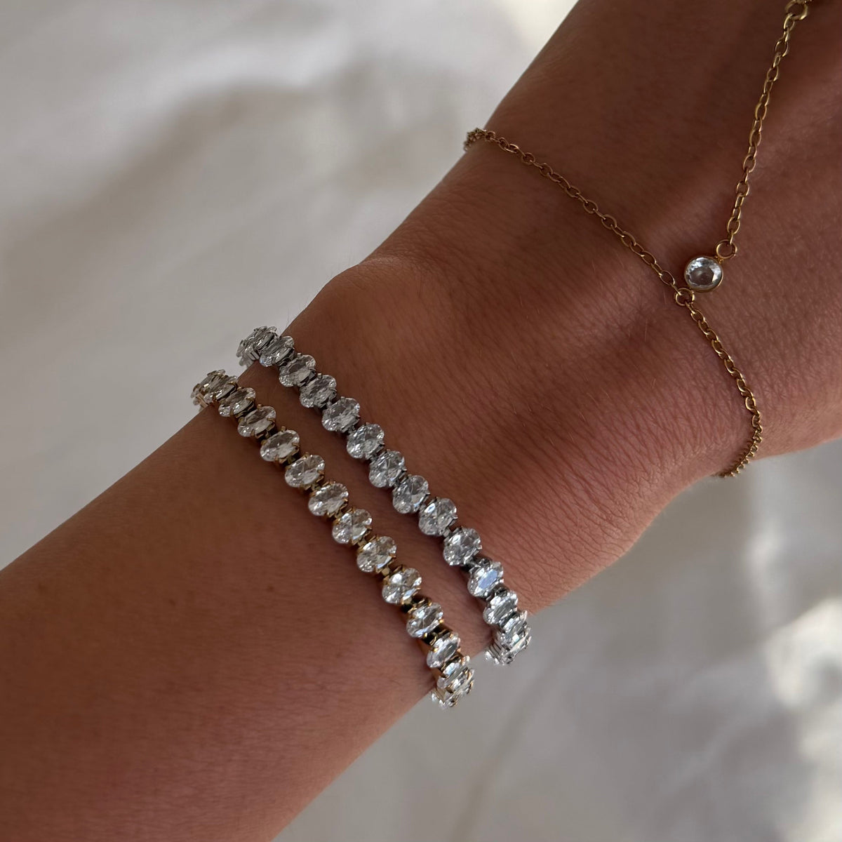 Three Wishes Tennis Bracelet