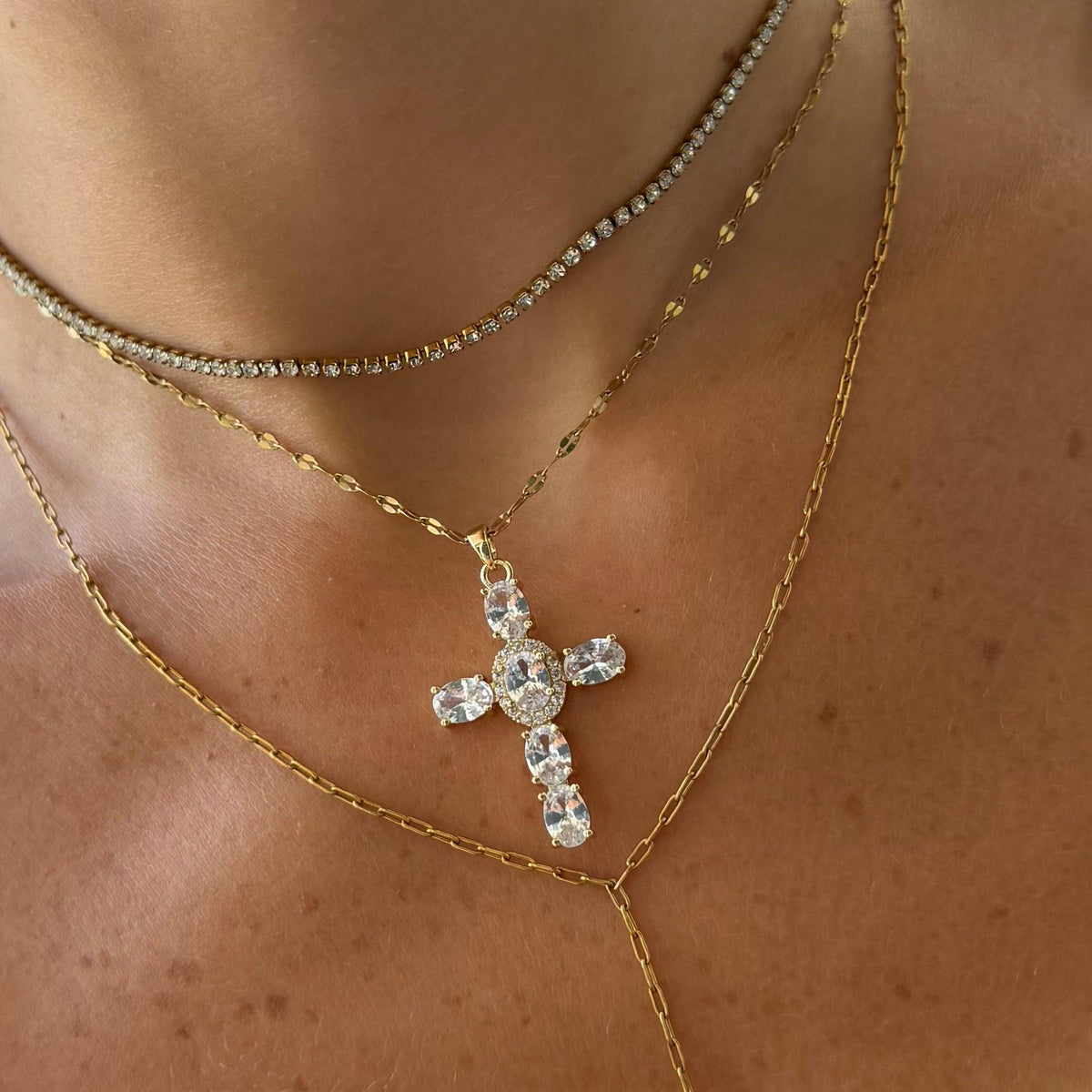 Nena Tennis Necklace