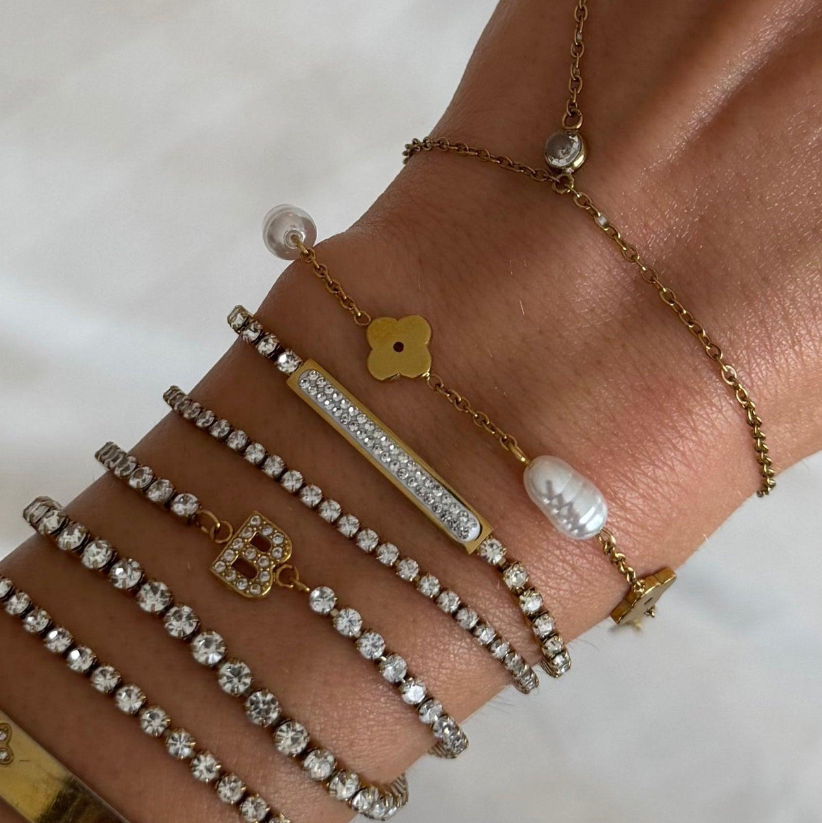 Icy Tennis Bracelet