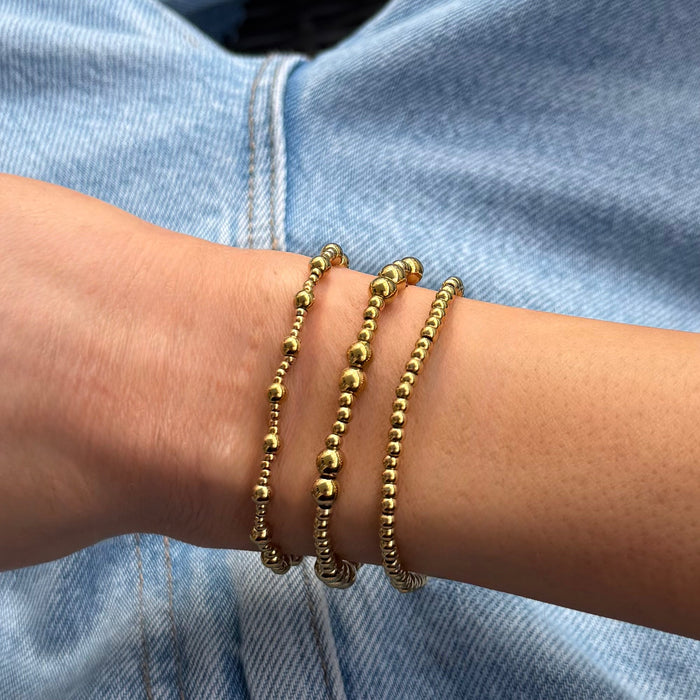 Always On Beaded 3-Piece Bracelet Set