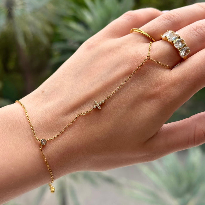 Sunday Angel Hand Chain