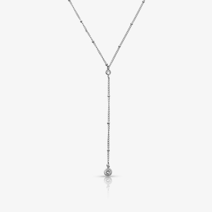 Raindrop Lariat Necklace