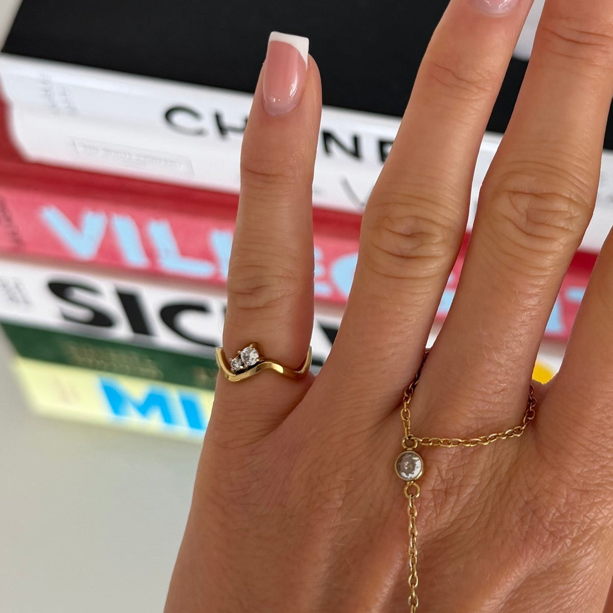 Shimmer Wave Ring